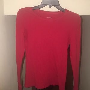 Arizona Red Long Sleeve Thermal Top